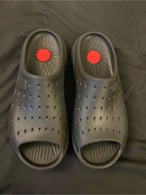 Black uggs Ventilated Rubber Clogs